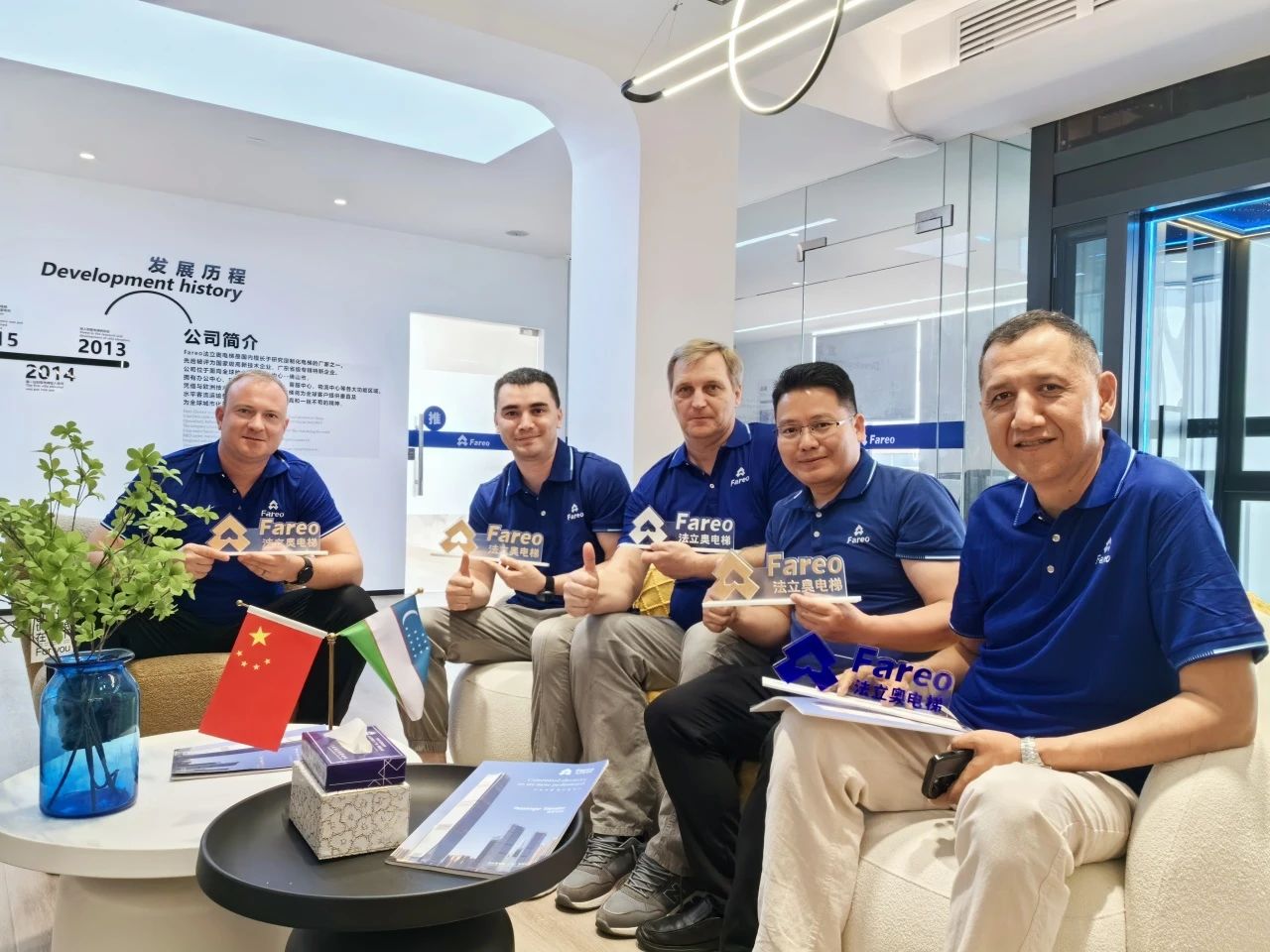 世界品質中國制造，海外骨干團隊到法立奧電梯考察交流